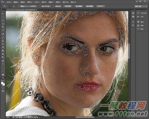 photoshop抠图完成肤色选取方法图文教程