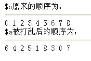 php 随机打乱一个数组的排序shuffle - 九重海 - jiuchonghai-PHP的博客