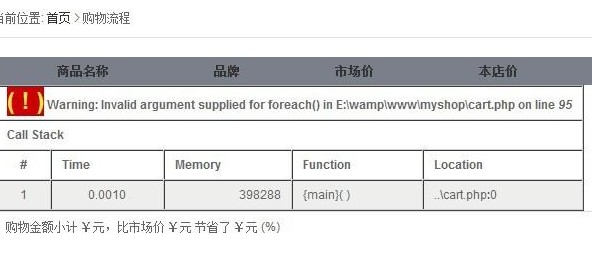 php下foreach()错误提示Warning: Invalid argument supplied for foreach() 